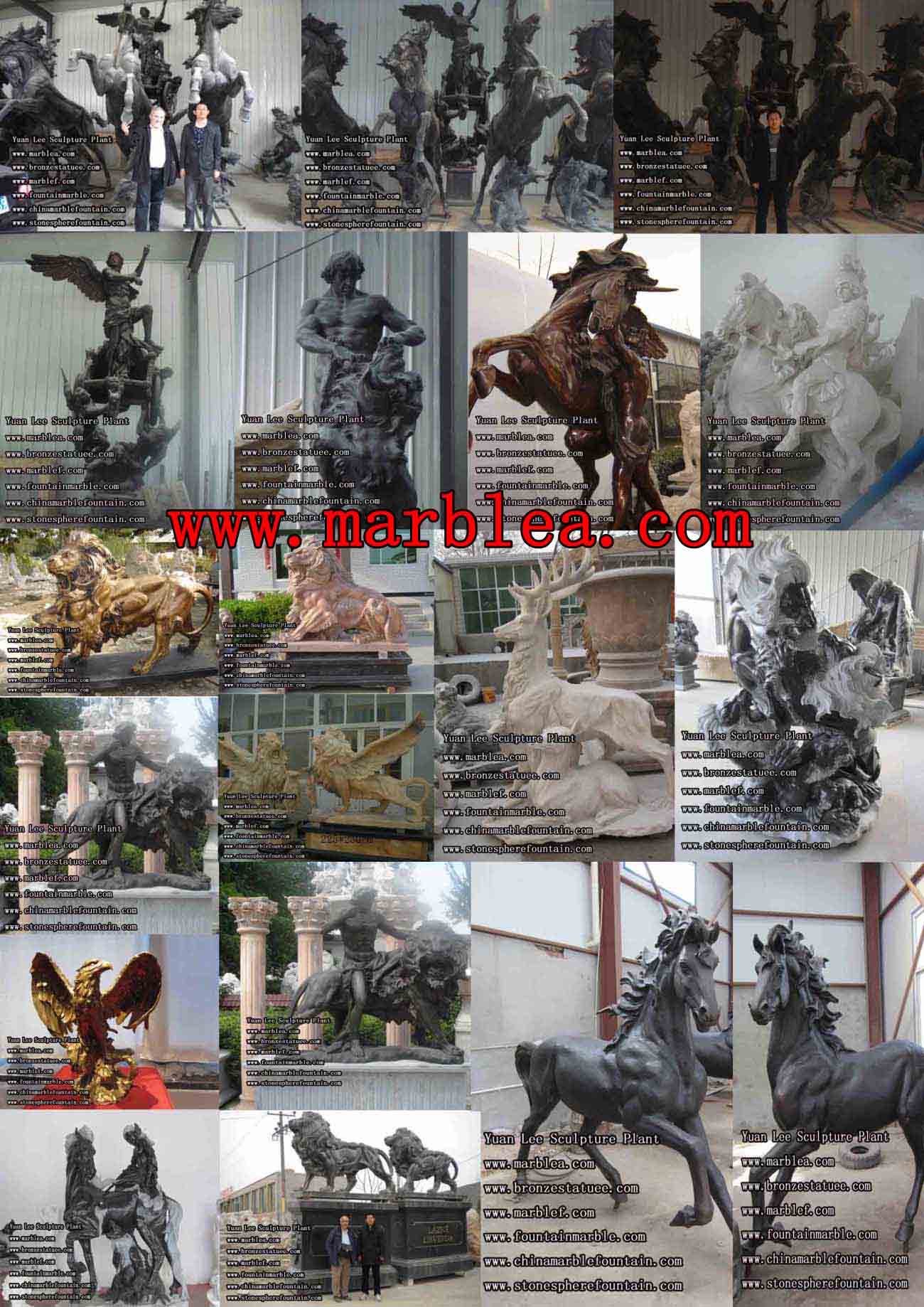 Bronzestatuen