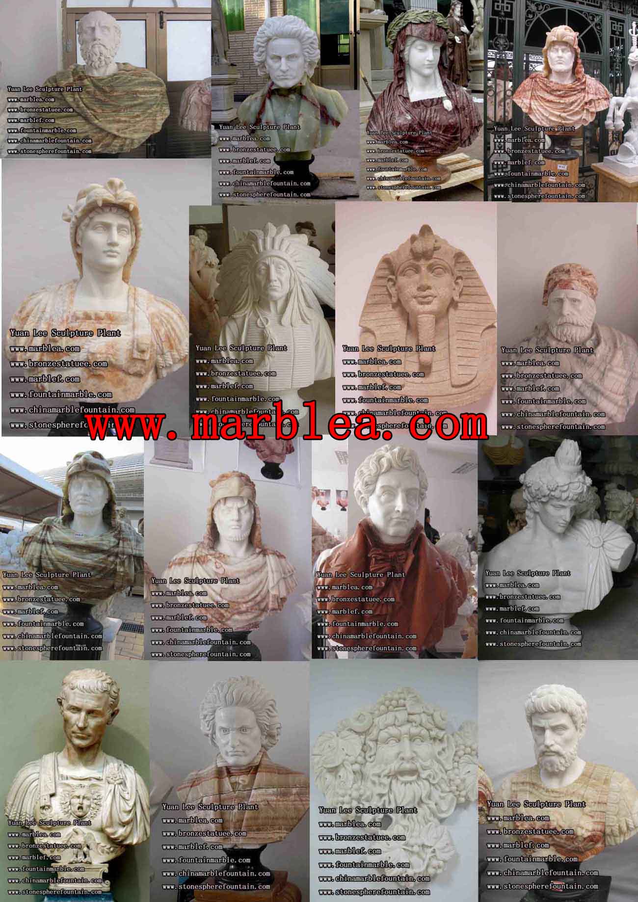 marble bust stone busts