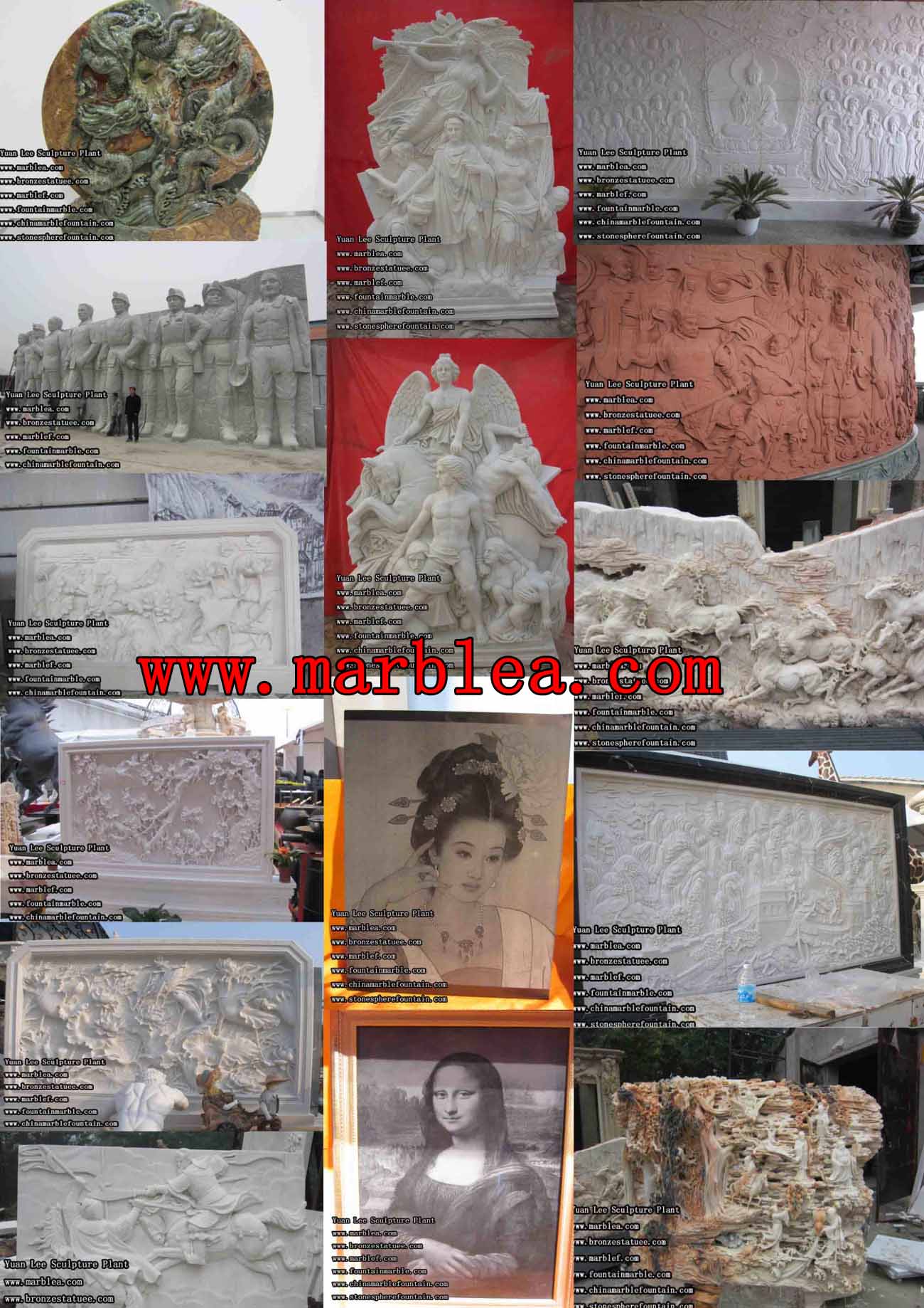 estatuas de granito