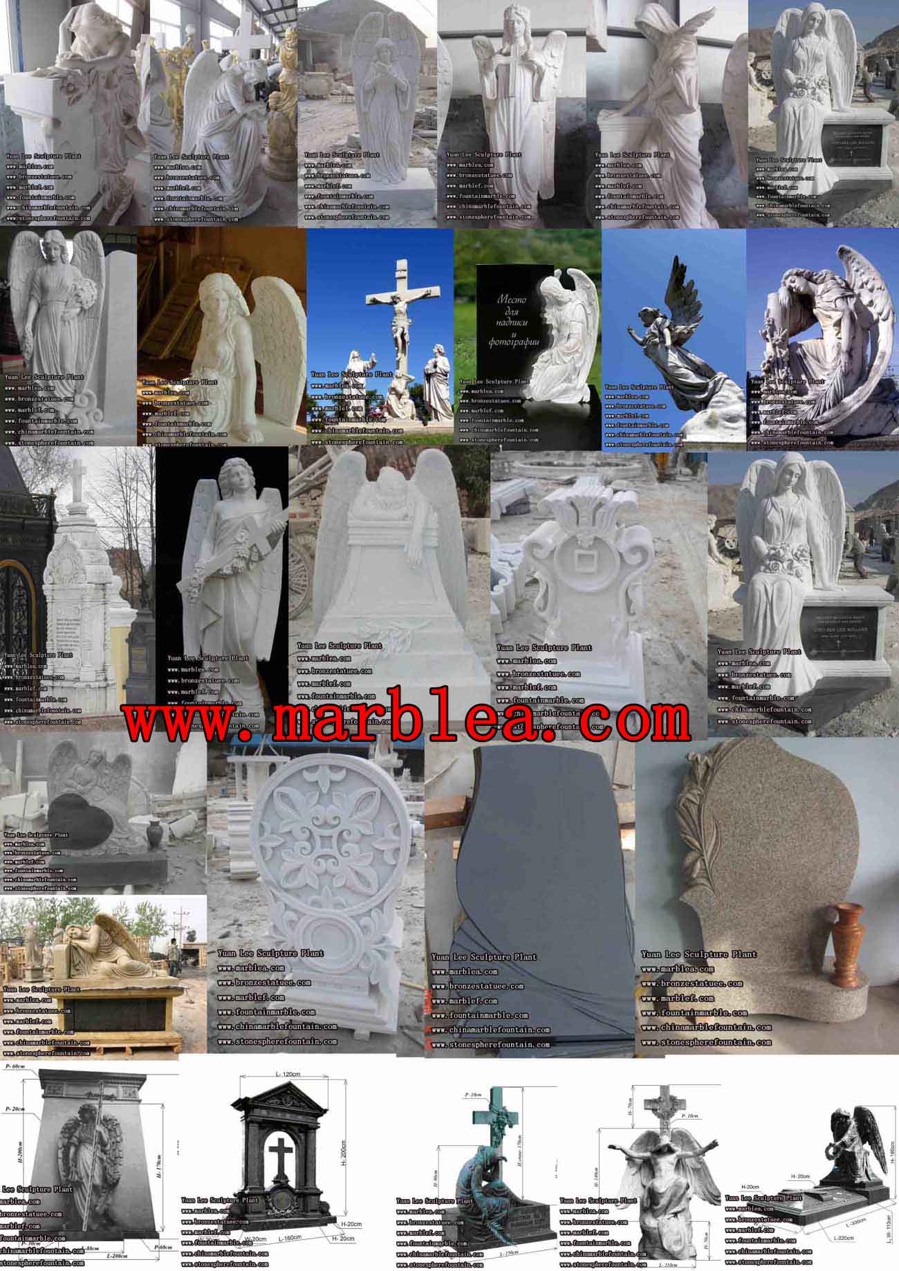 marble statues 